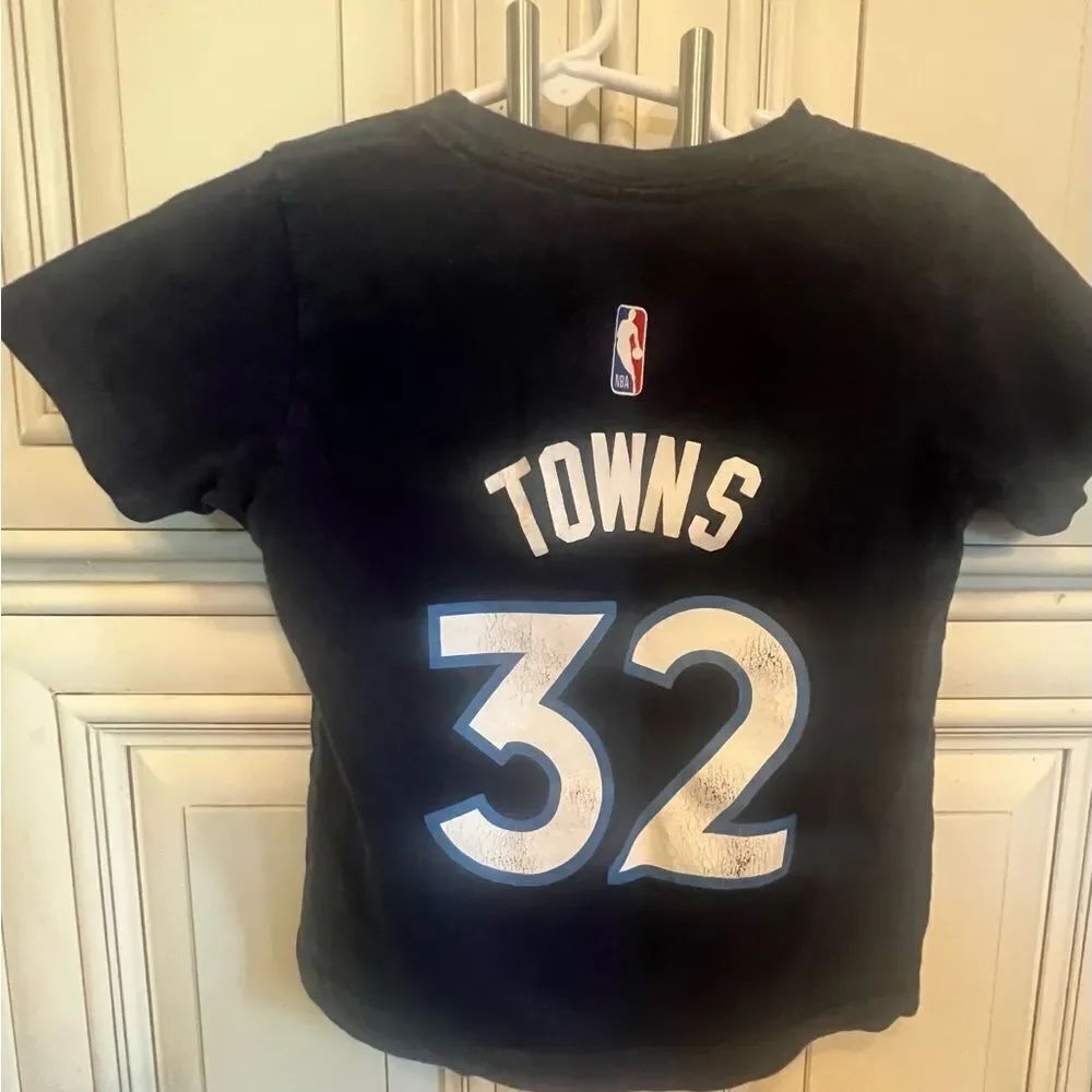 KAT #32 Minnesota Timberwolves Toddler NBA Shirt 2T